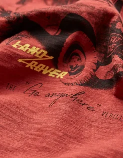 Gifts FatFace Land Rover Collaboration|Land Rover Palm T-Shirt