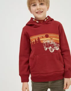 Gifts FatFace Land Rover Collaboration|Land Rover Popover Hoodie