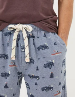 Gifts FatFace Land Rover Collaboration|Land Rover Pyjama Shorts