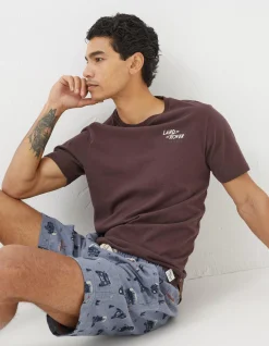 Gifts FatFace Land Rover Collaboration|Land Rover Pyjama Shorts
