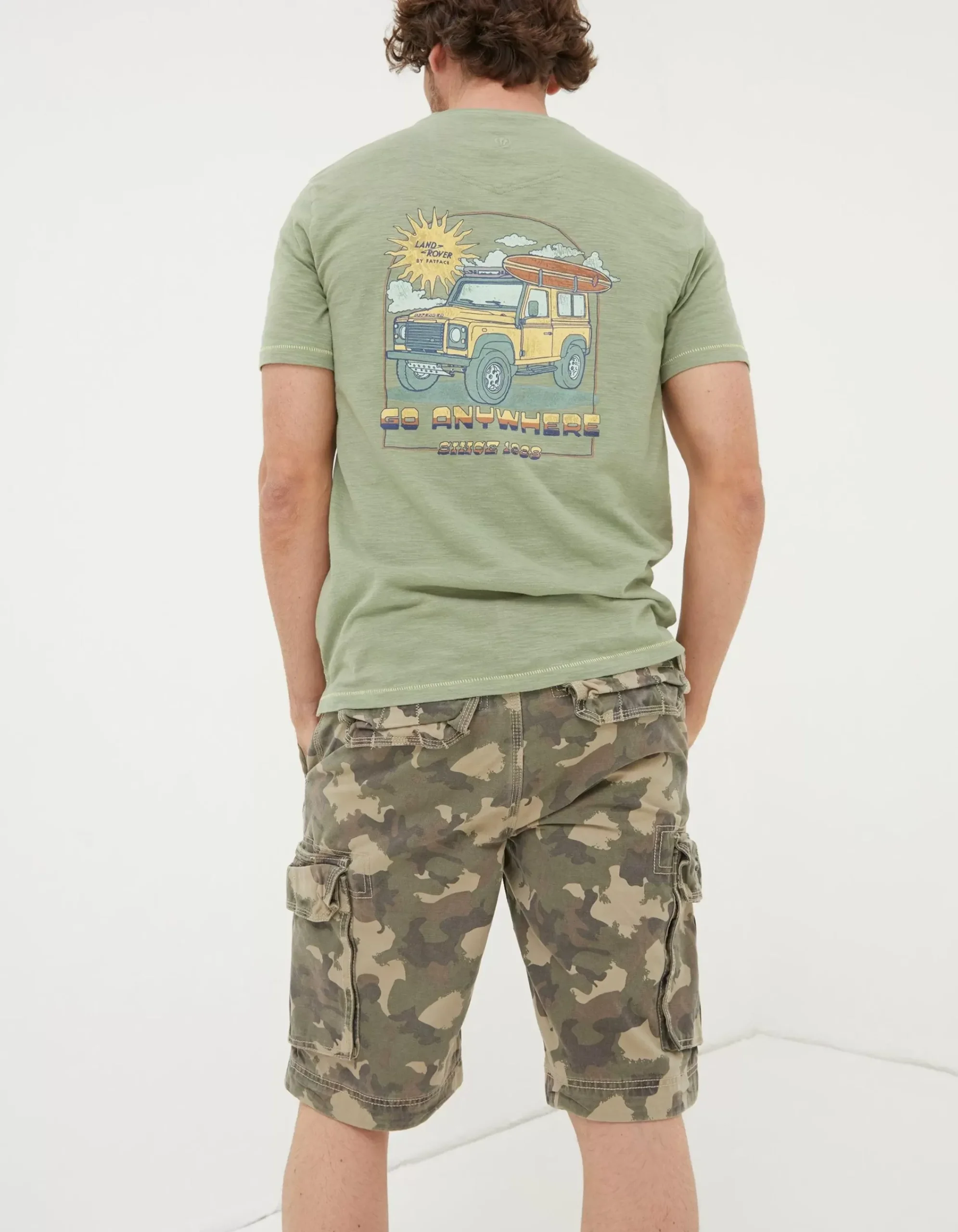 Gifts FatFace Land Rover Collaboration|Land Rover Surf Trip T-Shirt