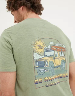 Gifts FatFace Land Rover Collaboration|Land Rover Surf Trip T-Shirt