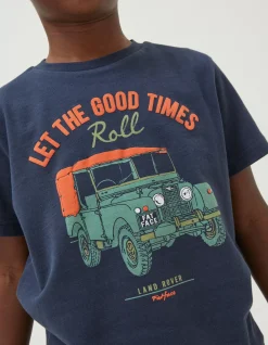 Gifts FatFace Land Rover Collaboration|Land Rover Times Jersey T-Shirt