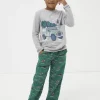 Gifts FatFace Land Rover Collaboration|Land Rover Woven Pyjama Set
