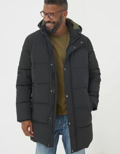 Men FatFace View All|Launton Longline Puffer Jacket