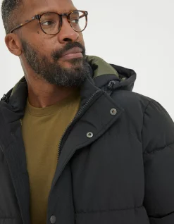 Men FatFace View All|Launton Longline Puffer Jacket