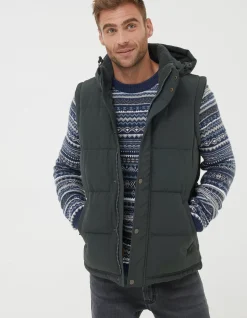 Men FatFace View All|Launton Puffer Gilet