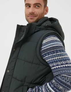 Men FatFace View All|Launton Puffer Gilet