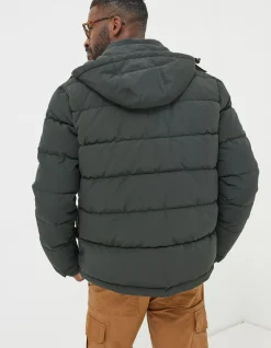Men FatFace View All|Launton Short Puffer Jacket