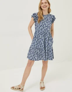 Women FatFace Dresses|Laurie Geo Jersey Dress