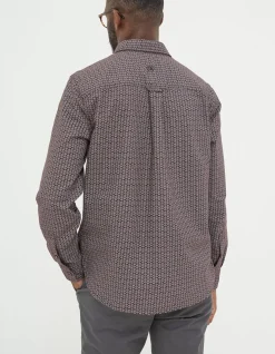 Men FatFace View All|Leaf Print Shirt