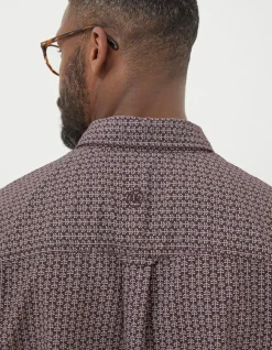 Men FatFace View All|Leaf Print Shirt