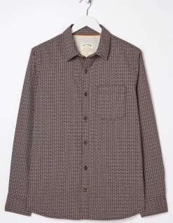 Men FatFace View All|Leaf Print Shirt