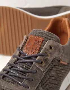 Men FatFace View All|Leather Trainer