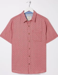 Men FatFace View All|Linear Print Shirt