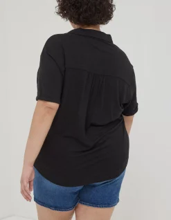 Women FatFace Tops & T-Shirts|Linen Shirt