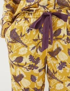 Women FatFace Nightwear & Loungewear|Lino Bird Pyjama Bottoms