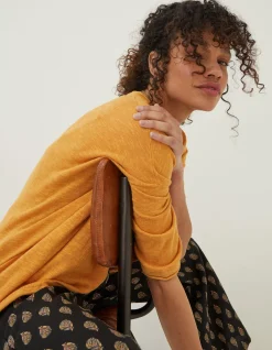 Women FatFace Knitwear|Lizzy Cotton Linen Cardigan