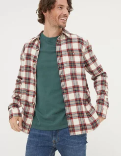 Men FatFace View All|Long Sleeve Bruton Check Shirt