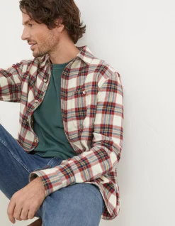 Men FatFace View All|Long Sleeve Bruton Check Shirt