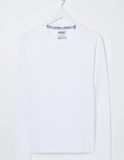 Men FatFace View All|Long Sleeve Lulworth Crew Neck T-Shirt