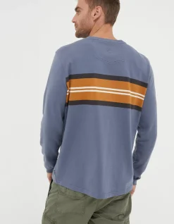 Men FatFace View All|Long Sleeve Pocket Crew