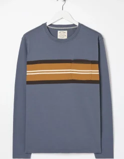 Men FatFace View All|Long Sleeve Pocket Crew