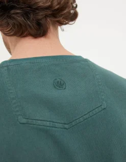 Men FatFace View All|Long Sleeve Pocket Crew