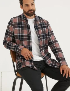 Men FatFace View All|Long Sleeve Ripley Check Shirt