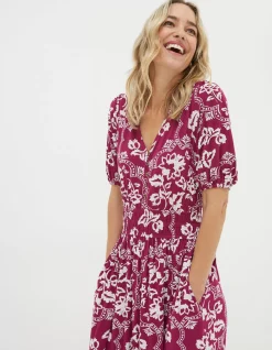 Women FatFace View All|Lottie Wallpaper Jersey Dress