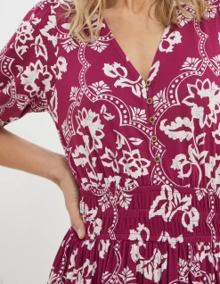 Women FatFace View All|Lottie Wallpaper Jersey Dress