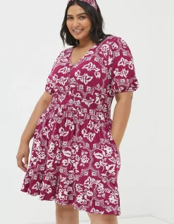 Women FatFace View All|Lottie Wallpaper Jersey Dress