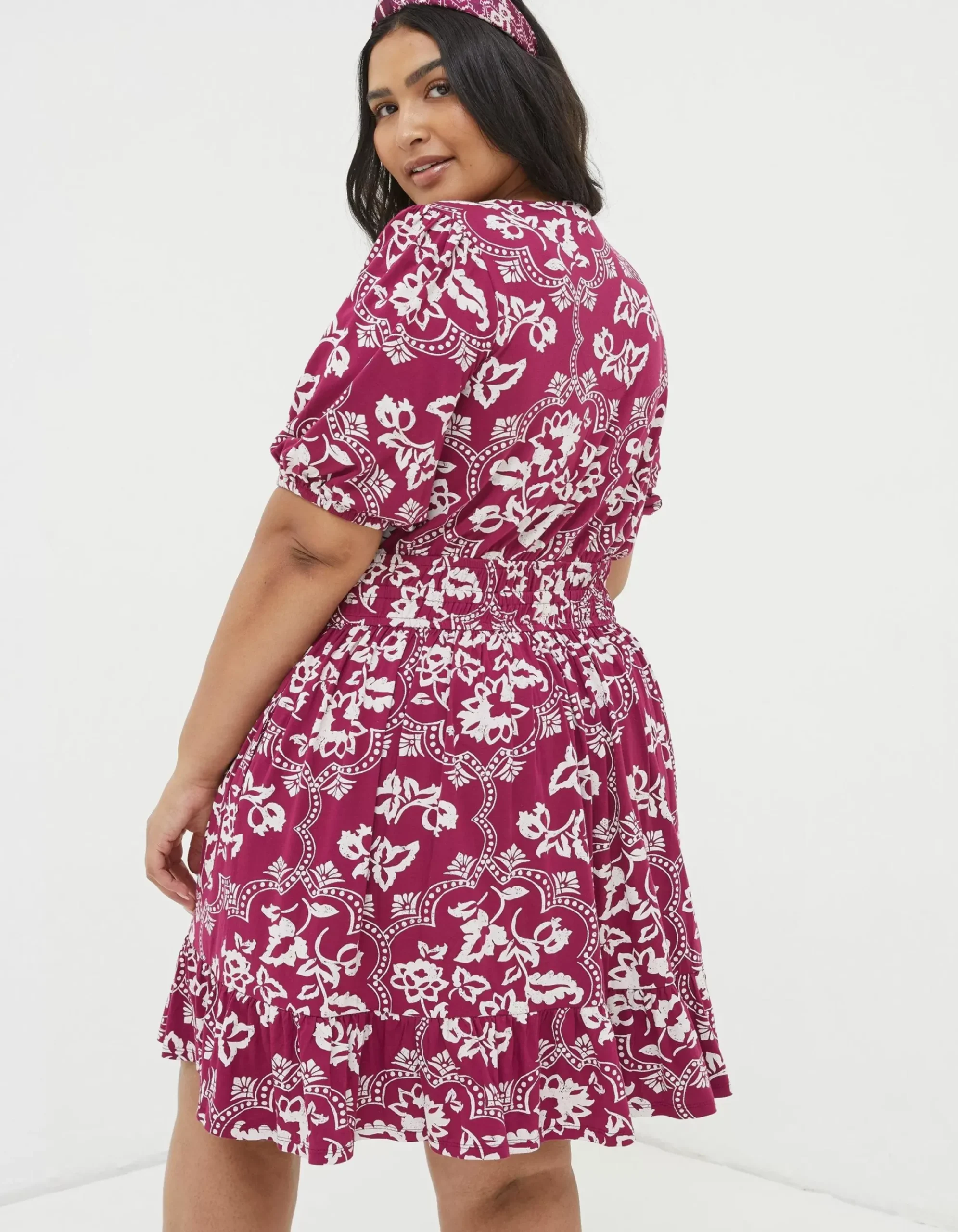 Women FatFace View All|Lottie Wallpaper Jersey Dress