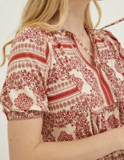 Women FatFace Tops & T-Shirts|Lou Bandana Tunic Top
