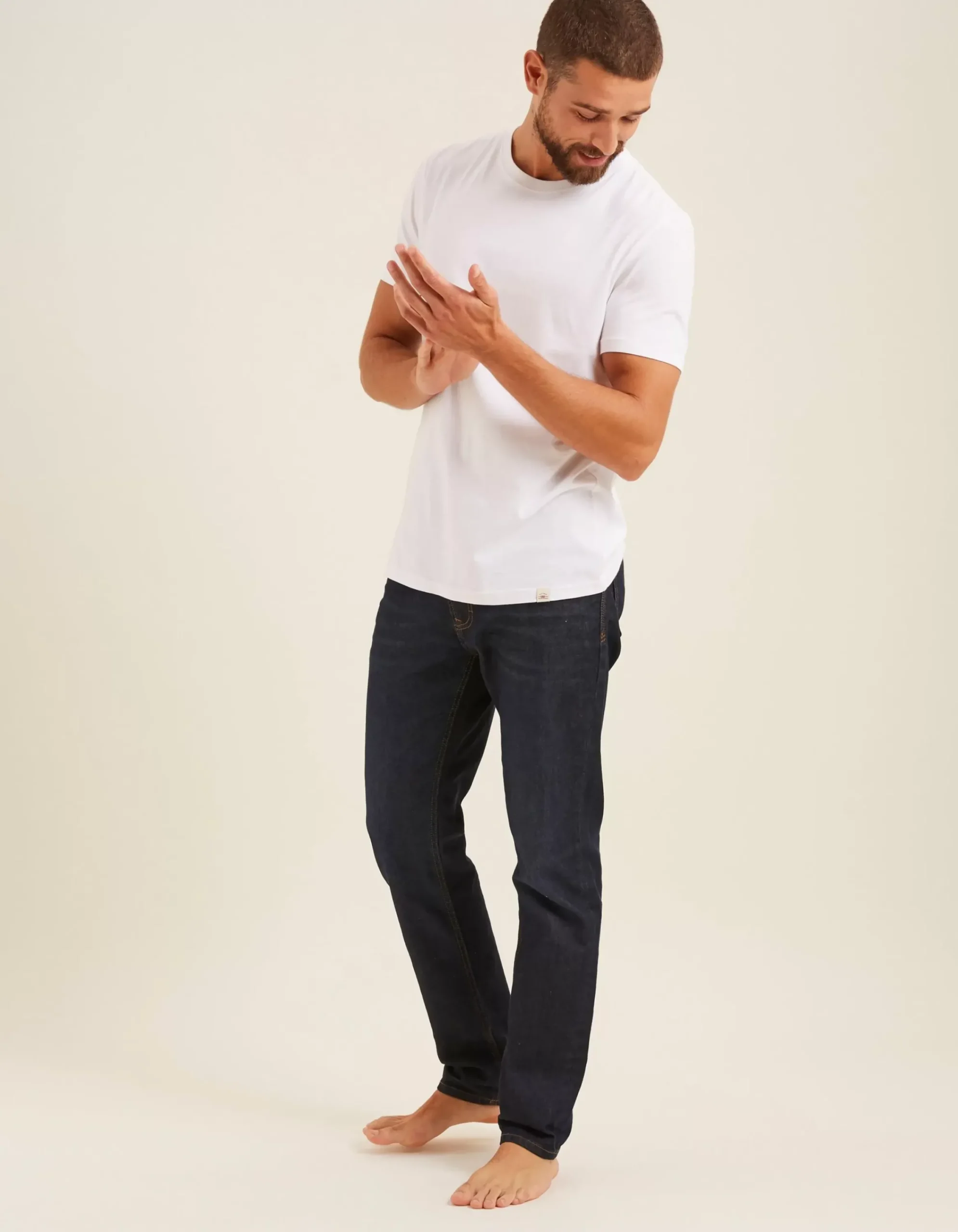 Men FatFace T-Shirts|Lulworth Crew Neck T-Shirt