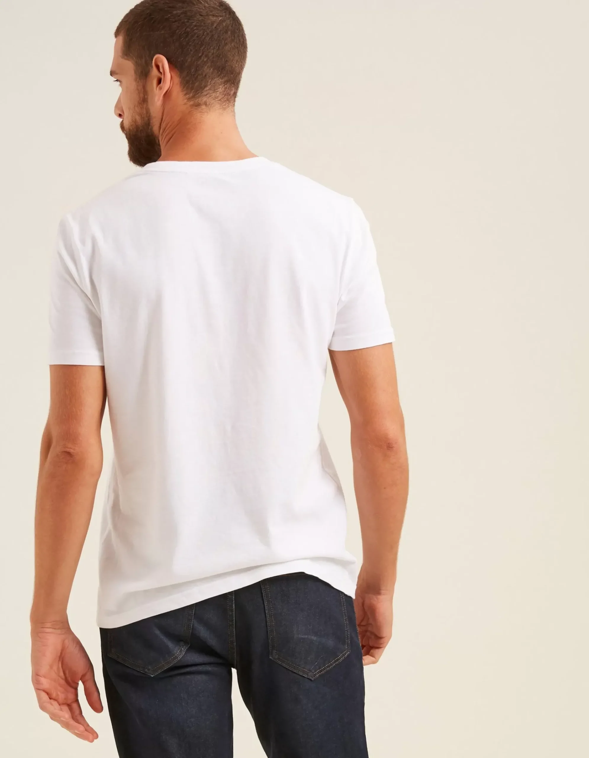 Men FatFace T-Shirts|Lulworth Crew Neck T-Shirt