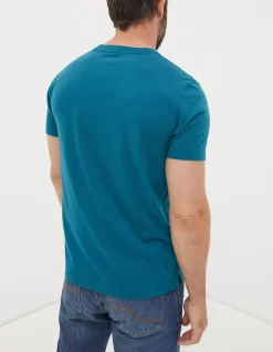 Men FatFace View All|Lulworth Organic Cotton Crew T-Shirt