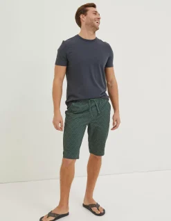 Men FatFace T-Shirts|Lulworth Organic Cotton Crew T-Shirt