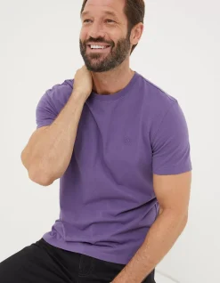 Men FatFace View All|Lulworth Organic Cotton Crew T-Shirt
