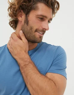 Men FatFace View All|Lulworth Organic Crew T-Shirt