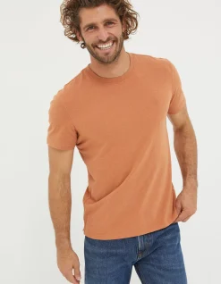 Men FatFace View All|Lulworth Organic Crew T-Shirt