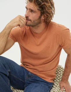Men FatFace View All|Lulworth Organic Crew T-Shirt
