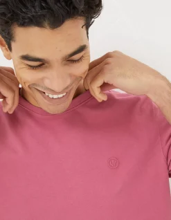 Men FatFace View All|Lulworth Organic Crew T-Shirt
