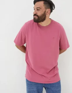 Men FatFace View All|Lulworth Organic Crew T-Shirt