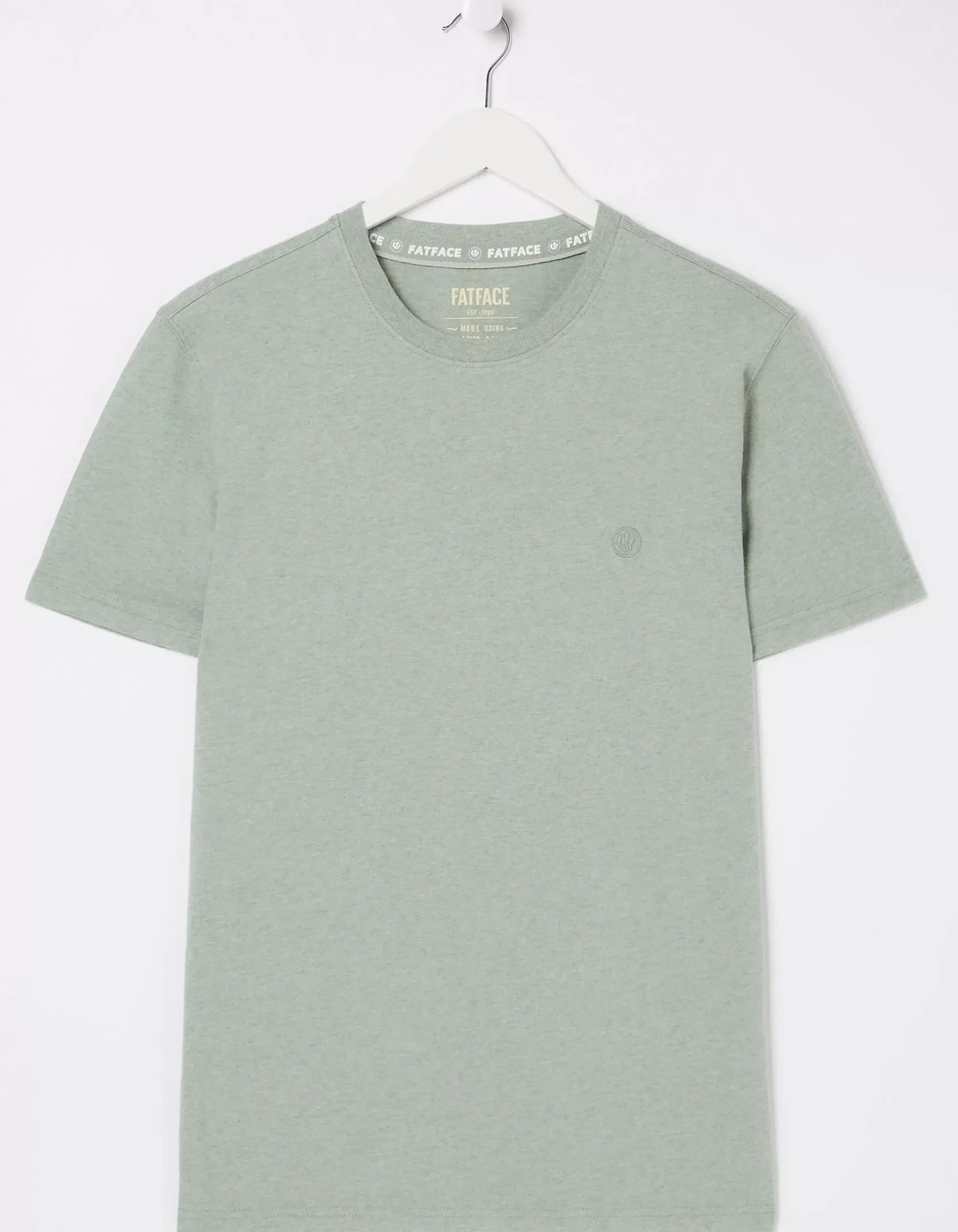 Men FatFace View All|Lulworth Organic Crew T-Shirt