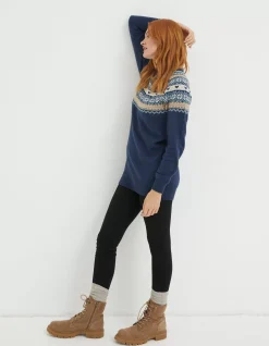Women FatFace View All|Luna Fairisle Knitted Tunic