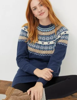 Women FatFace View All|Luna Fairisle Knitted Tunic