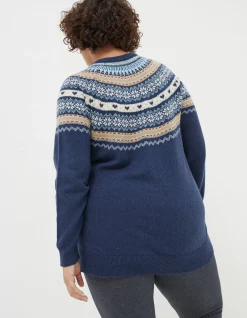 Women FatFace View All|Luna Fairisle Knitted Tunic