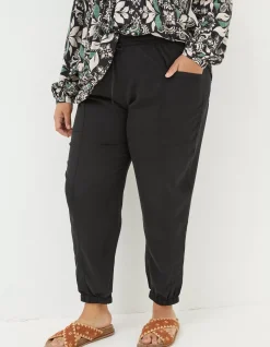 Women FatFace View All|Lyme Cargo Cuffed Joggers