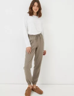 Women FatFace View All|Lyme Cargo Cuffed Joggers
